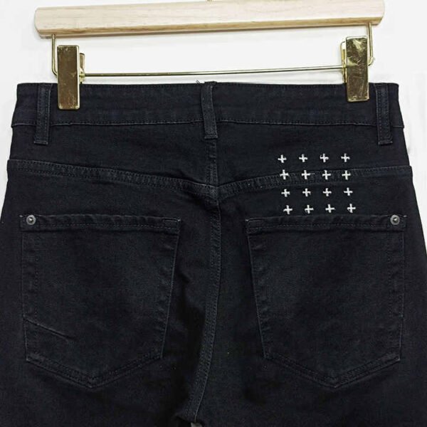Brodé Marque Skinny Jeans Hommes Ksubies – Image 3